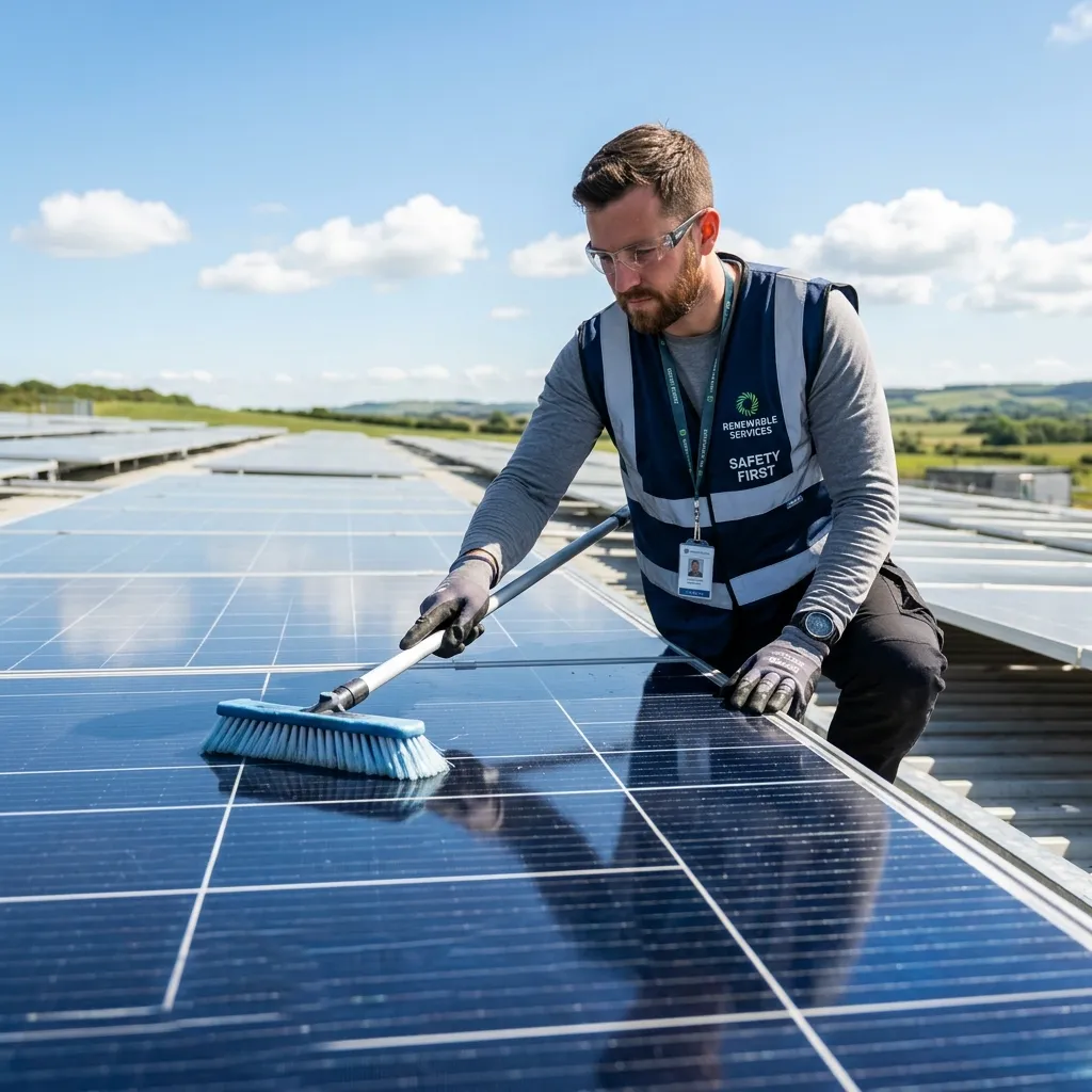 Solar Panel Servicing and Inverter Diagnostics