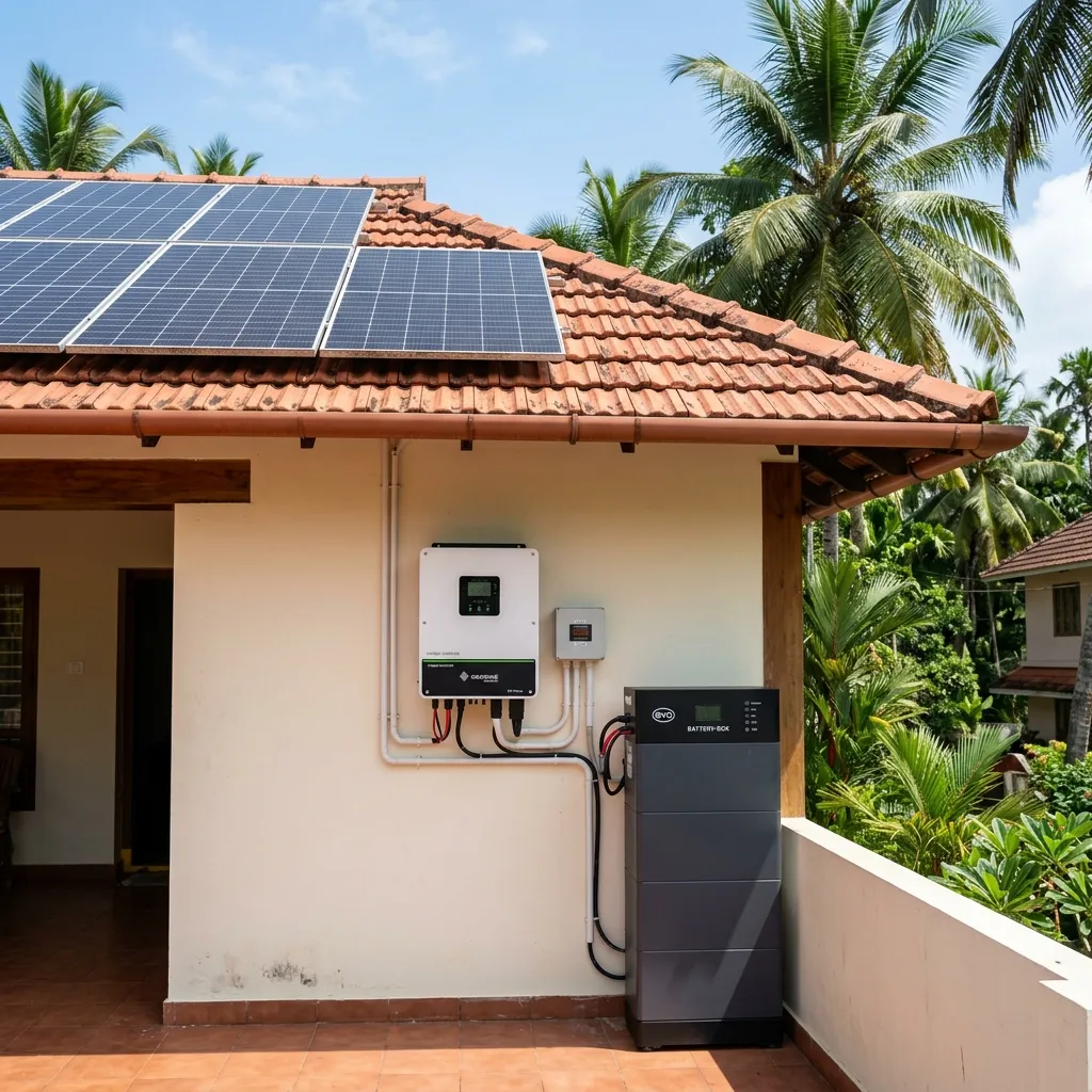 Hybrid Solar Power System